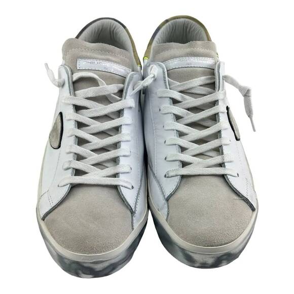 Philippe Model Paris Men's size 12.5-13 Sneakers White leather - Picture 5 of 10